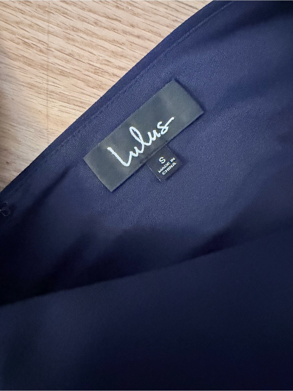 Lulu's Deep Navy V-Neck Maxi Gown - Picture 4 of 9